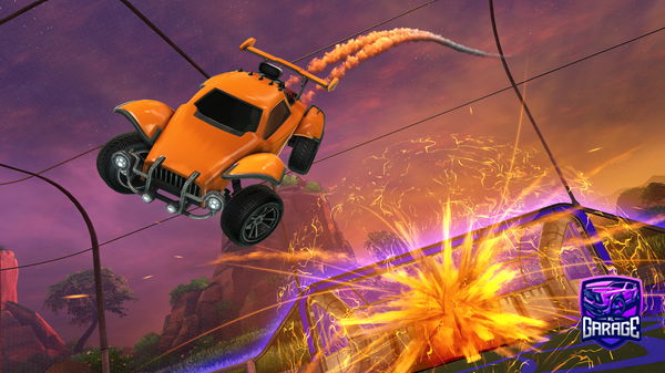 A Rocket League car design from Moonlit-glider3