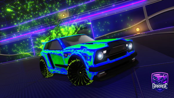 A Rocket League car design from Kraeusop_32