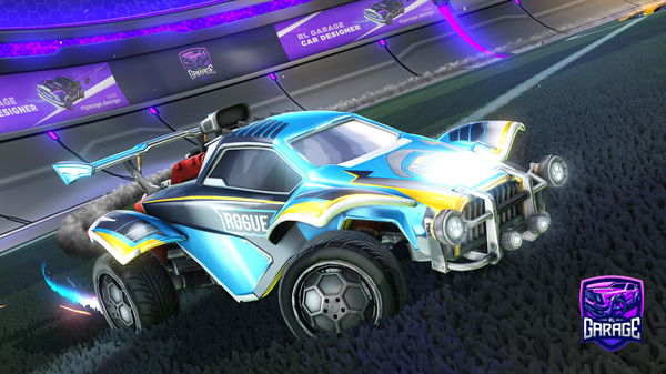 A Rocket League car design from Colipi86