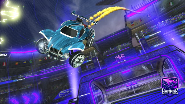 A Rocket League car design from Ironblast