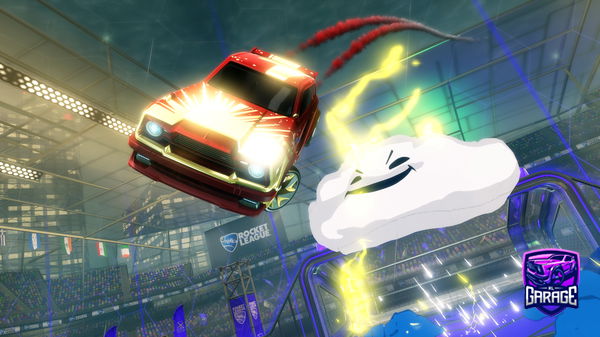 A Rocket League car design from HIGHpro