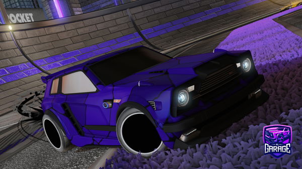 A Rocket League car design from Cosplash