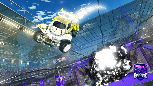 A Rocket League car design from J4red