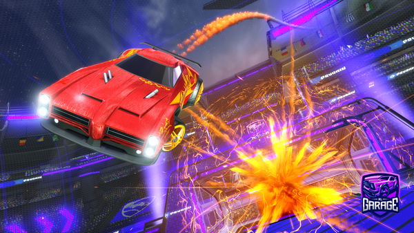 A Rocket League car design from TheBooonerxp