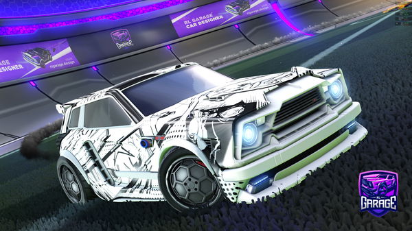 A Rocket League car design from Lucaa_000