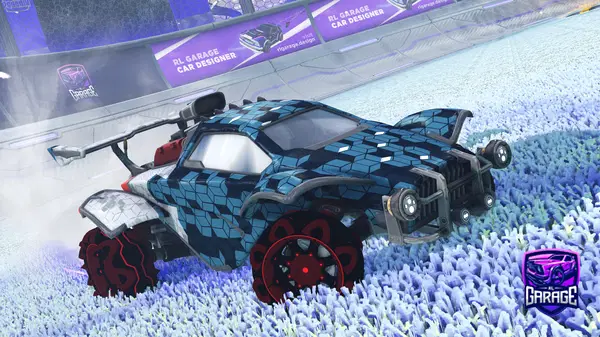 A Rocket League car design from Shooteo2313