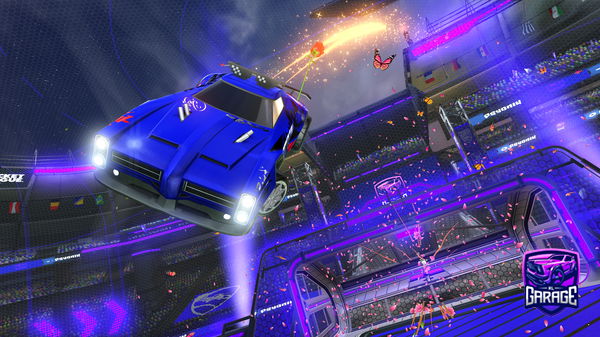 A Rocket League car design from Plenktton