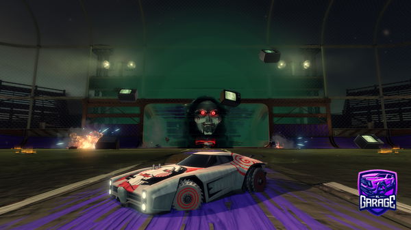 A Rocket League car design from Batmobile2016