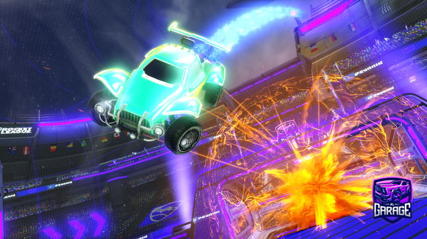 A Rocket League car design from Pikl3