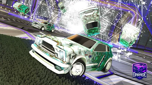 A Rocket League car design from Rift234