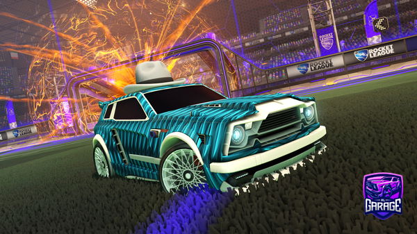 A Rocket League car design from IcyDelux5351