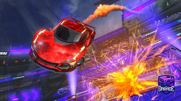 A Rocket League car design from xXSD4RKXx_