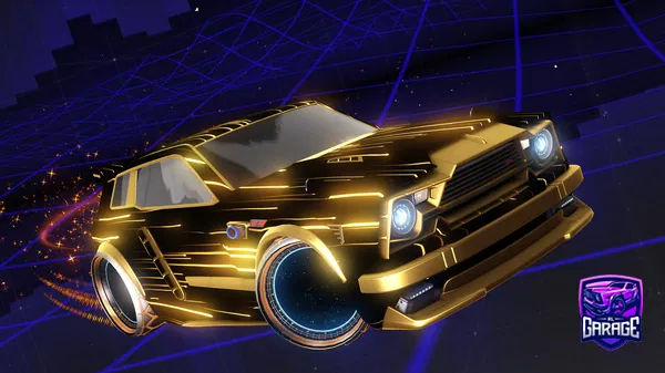 A Rocket League car design from GaboSmrado