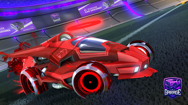 A Rocket League car design from ASH_FLAMES