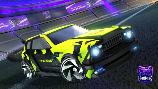 A Rocket League car design from Galaxyyoo_GX1