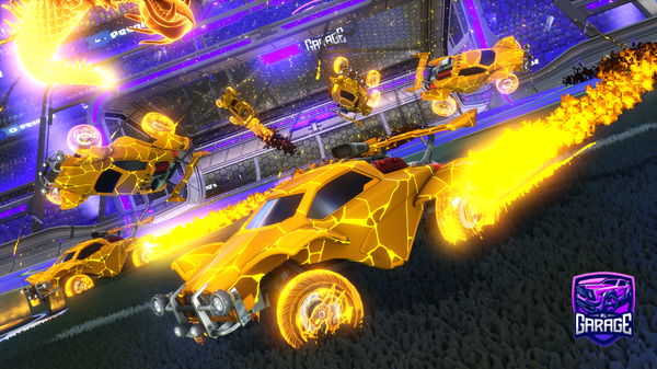 A Rocket League car design from Luisondrip