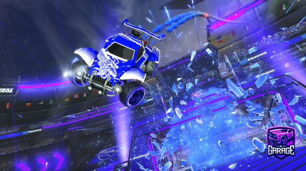 A Rocket League car design from zurig-recu