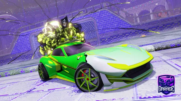 A Rocket League car design from stone-monkey45