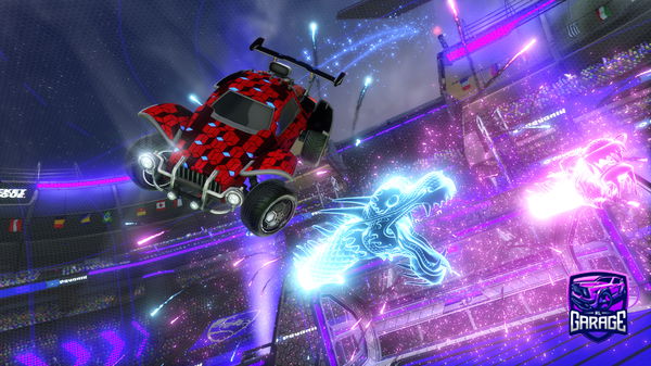 A Rocket League car design from Foo515