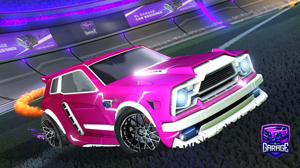 A Rocket League car design from EL_ZENOX