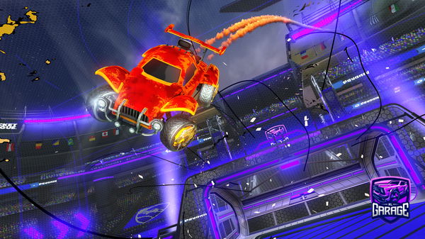 A Rocket League car design from St33z