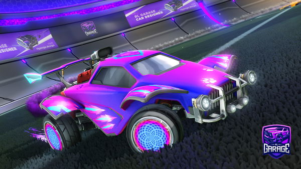 A Rocket League car design from StingyHornet