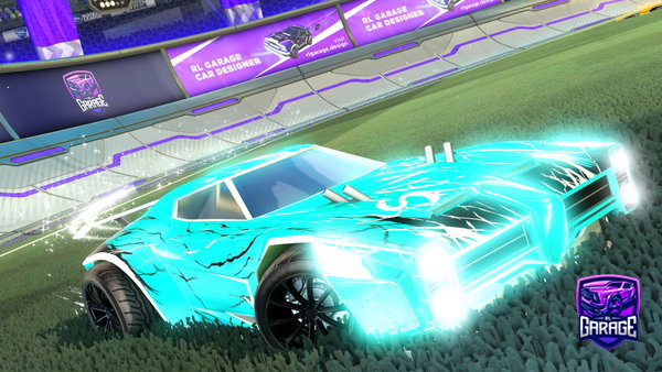 A Rocket League car design from Lonnex00