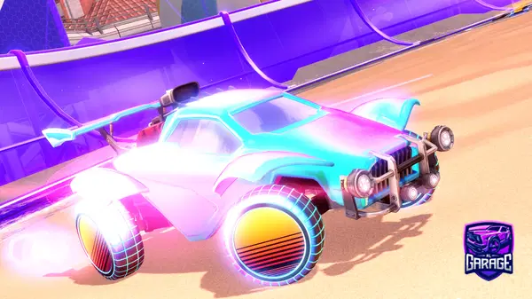 A Rocket League car design from Benst53