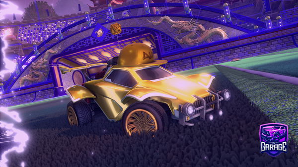 A Rocket League car design from DarkPlaysRL