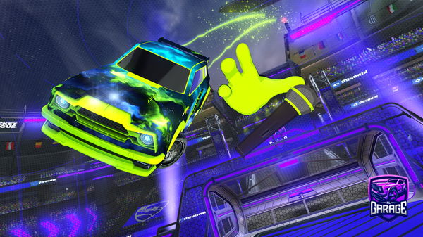 A Rocket League car design from smackaroo69