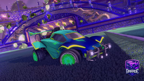 A Rocket League car design from skajp