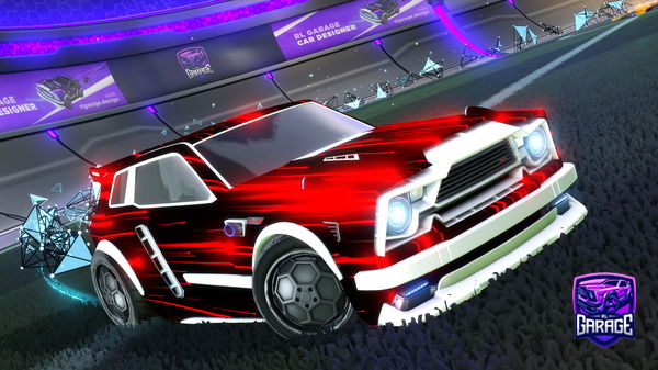 A Rocket League car design from RLgeek2010