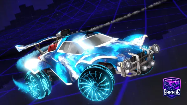 A Rocket League car design from Canosity