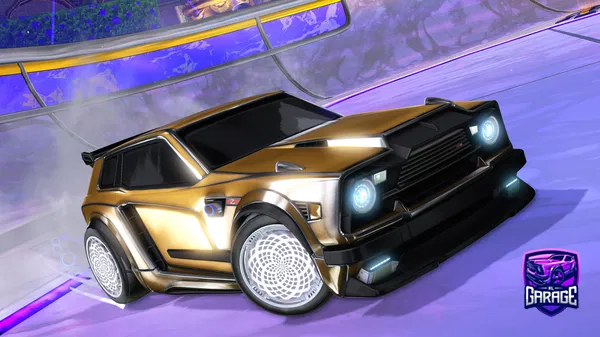 A Rocket League car design from Peakeer