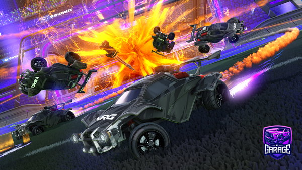 A Rocket League car design from Juanfe0411