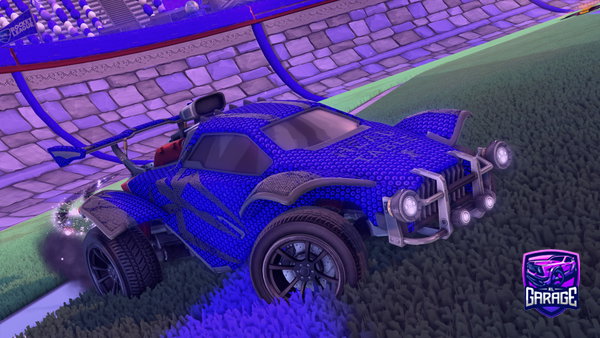A Rocket League car design from LasPapasLocas