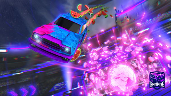 A Rocket League car design from toxic-chicken5