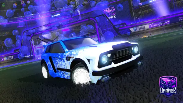 A Rocket League car design from NetfishHun