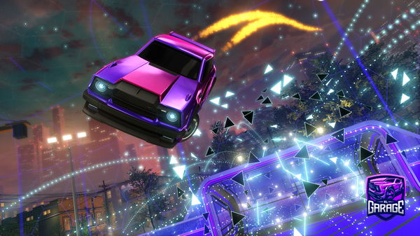 A Rocket League car design from lunarance