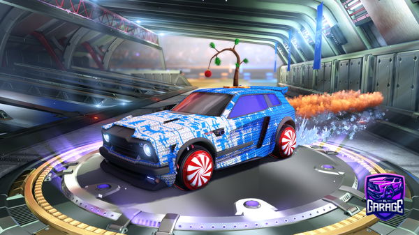 A Rocket League car design from breezey4