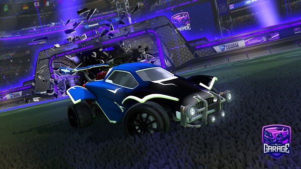 A Rocket League car design from Vnsr-7