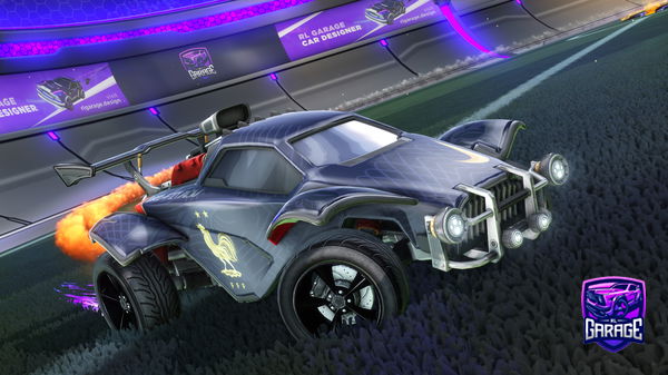 A Rocket League car design from Matthews-klk