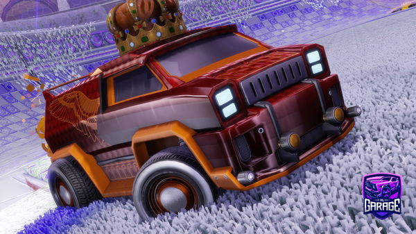 A Rocket League car design from ZielCzerv