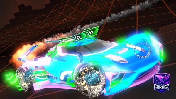 A Rocket League car design from Dylan2000YT