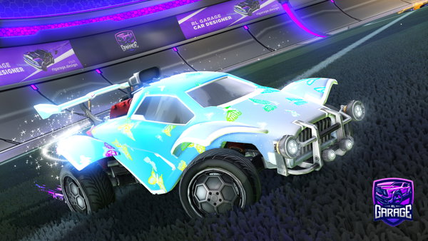 A Rocket League car design from OGtyler79