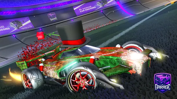 A Rocket League car design from MrRogers143