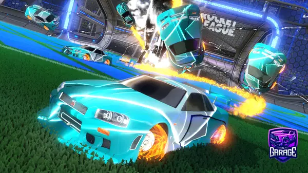 A Rocket League car design from Seikoo