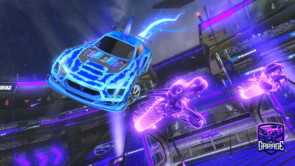 A Rocket League car design from ActuallyAcey