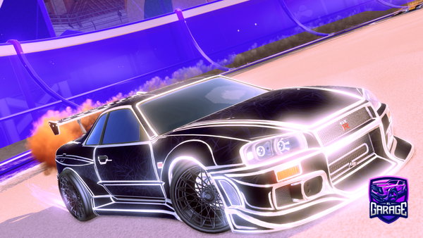 A Rocket League car design from Mykoryx