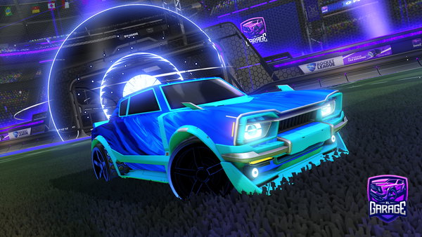 A Rocket League car design from SportyDan11